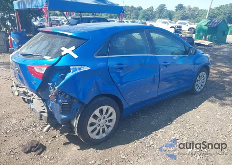 2017 Hyundai Elantra Gt z USA, uszkodzony, nr VIN KMHD35LHXHU364014